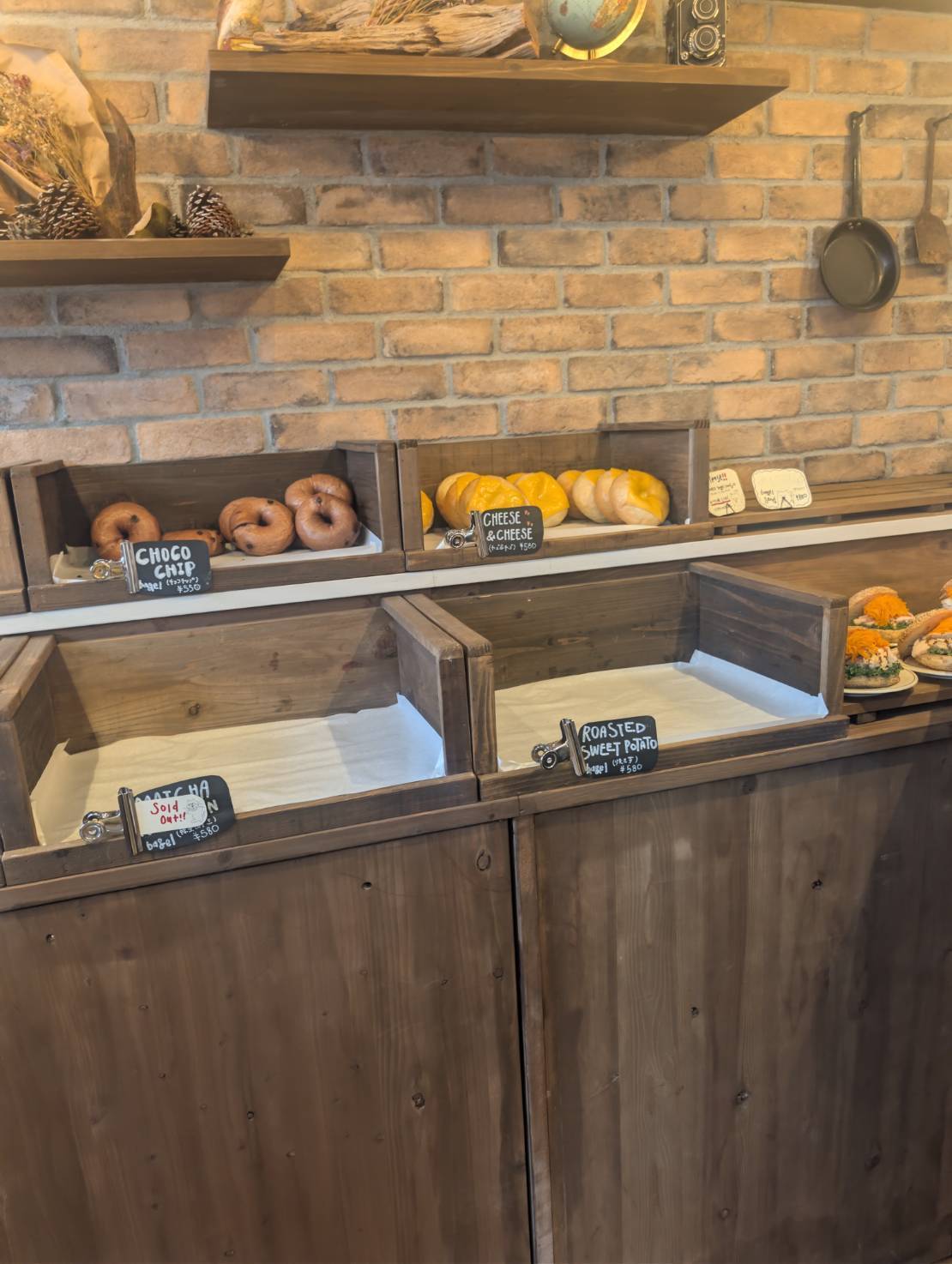 Mrs.BAGELのベーグル