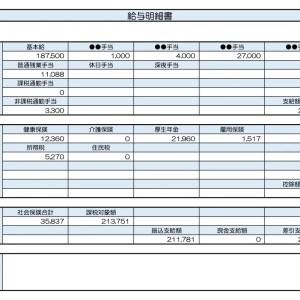 【リアル給与明細】38歳、理学療法士。収入をあと5万円増やすには転職しかない……？