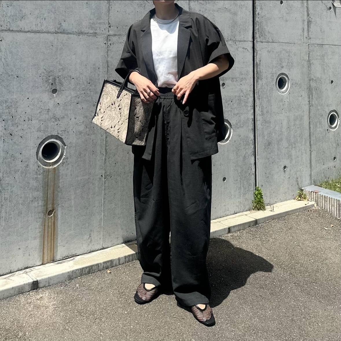 半袖ジャケットを合わせる！