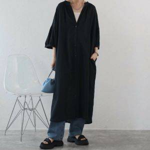 【ワンピース×パンツ】40代にふさわしい、たくさん動く日の抜け感コーデ【2026年5月】