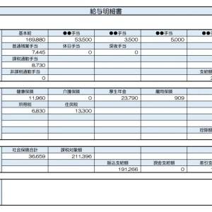 【リアル給与明細】アパレル接客業。転職しないと収入を増やすのは難しいでしょうか……？