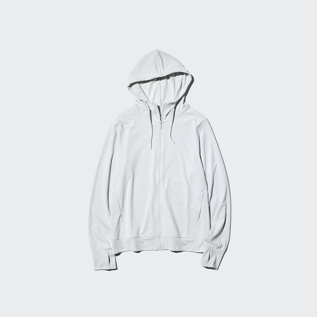 ユニクロ エアリズムUVカットメッシュフルジップパーカ