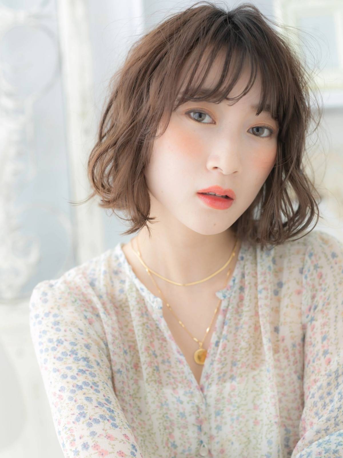 エアリーなゆるウェーブボブ