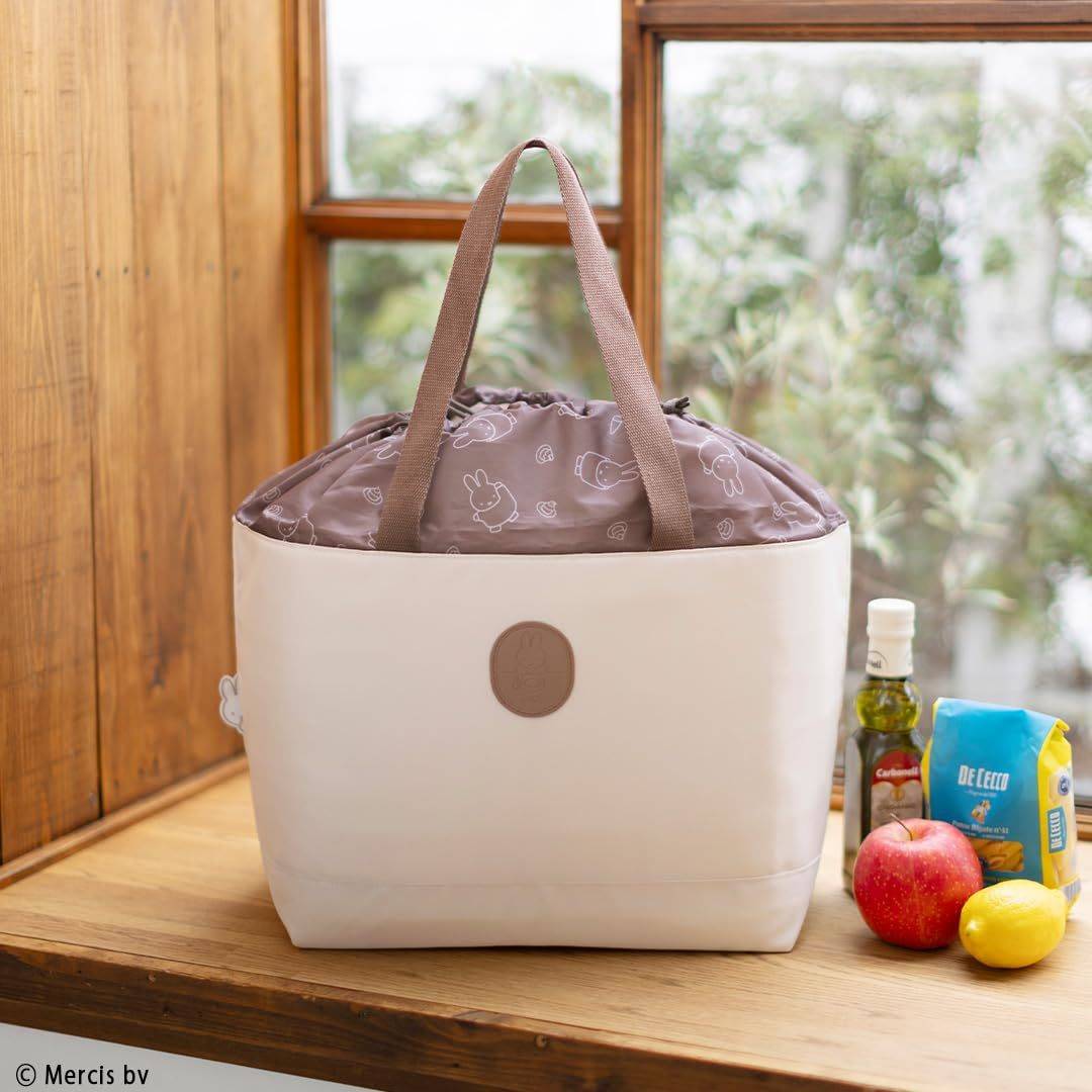 miffy 保冷機能付き レジかごサイズのBIGショッピングバッグBOOK