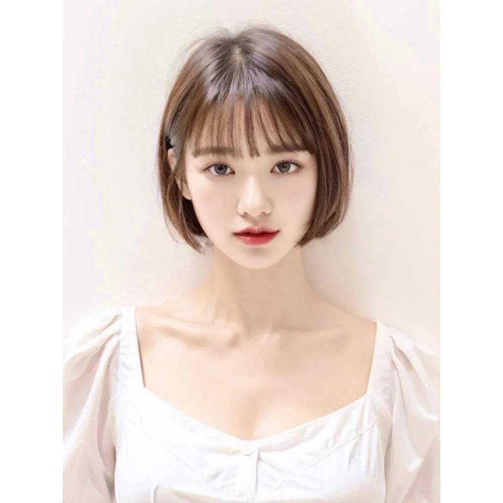 大人可愛いミルクティカラー