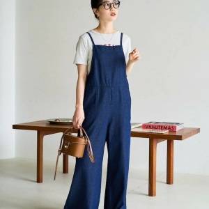 骨格ストレートさんに似合う夏コーデ♡シルエットと素材感が大事！