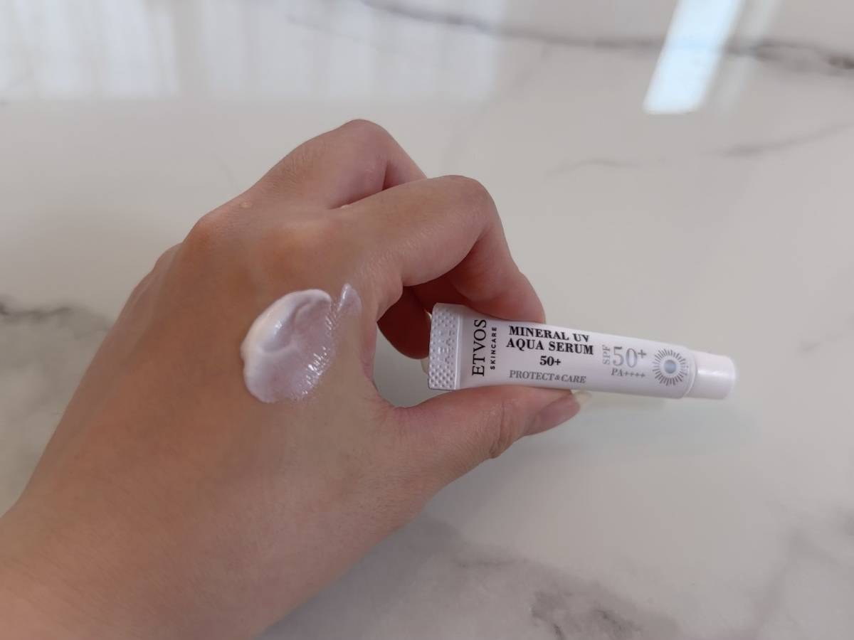 エトヴォス 「ミネラルUVアクアセラム50+ クリアグロウ SPF50+・PA++++」