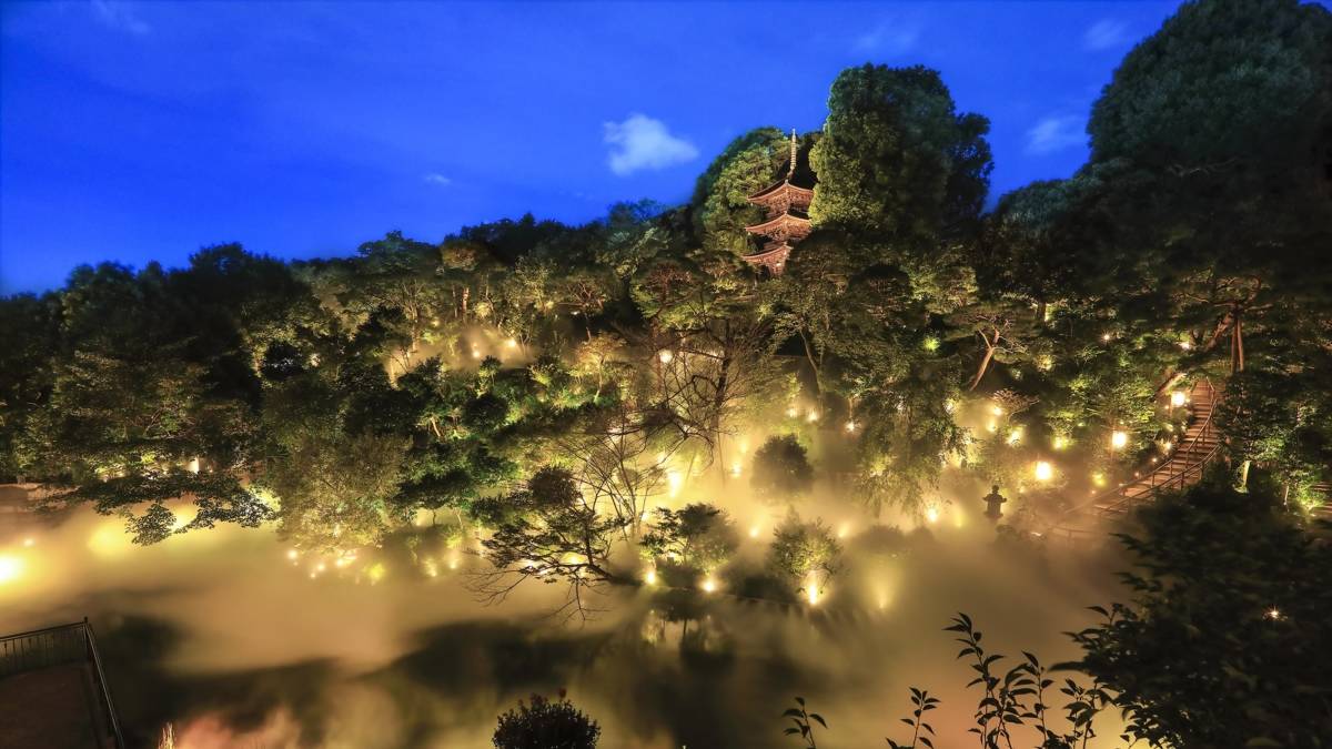 関東の雲海スポット ホテル椿山荘東京 / 東京