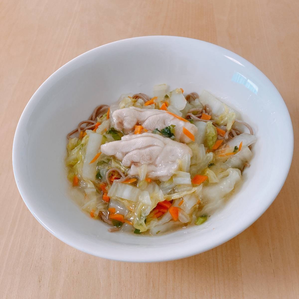 JAグループ公式の「あんかけにゅうめん」のレシピ