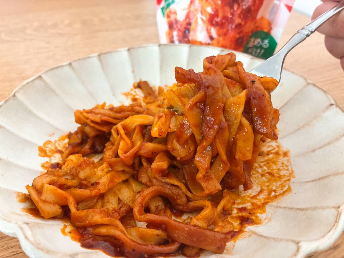 お肉のコクをしっかり感じるよ♪