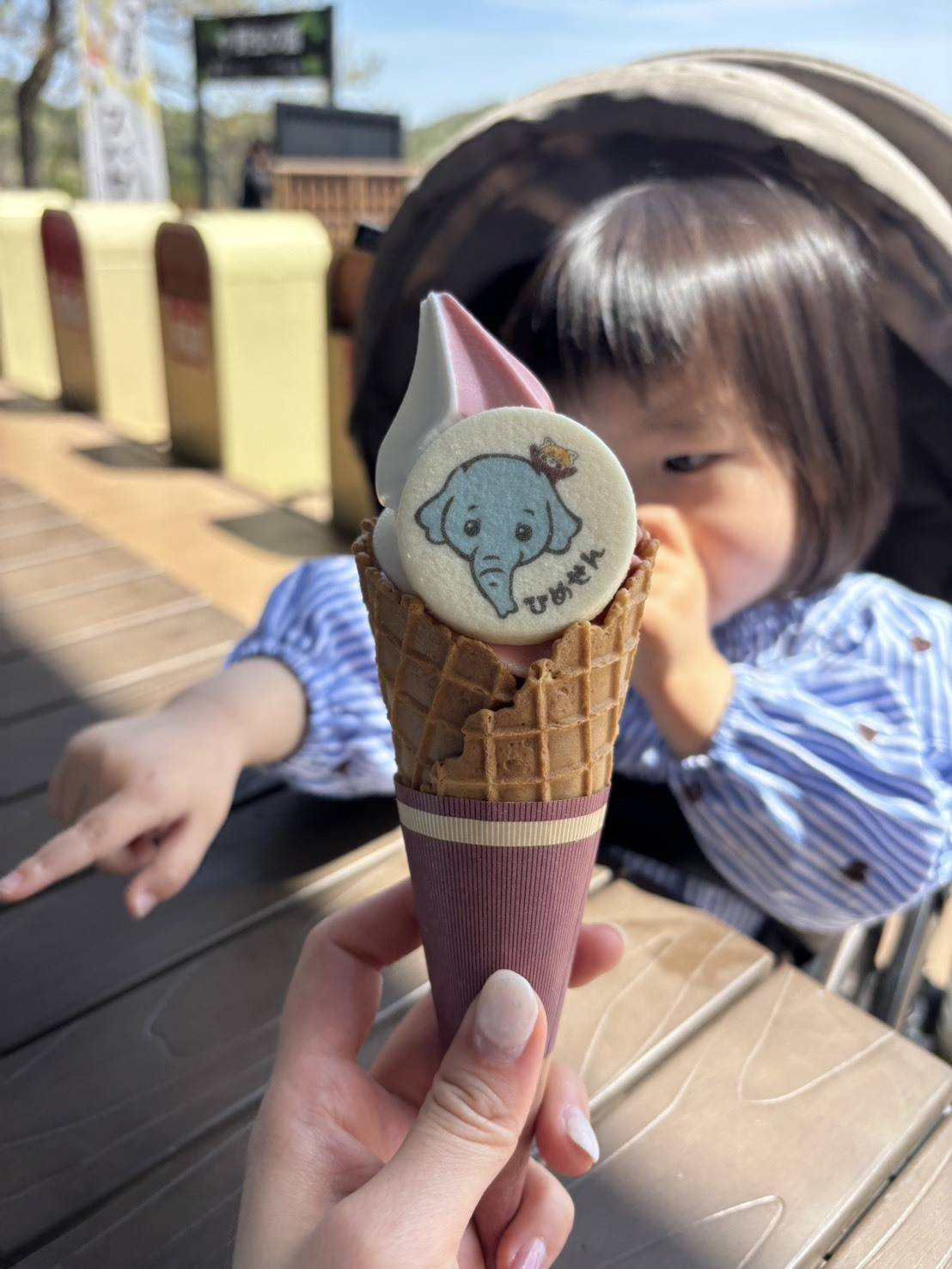 姫路セントラルパークのアイス
