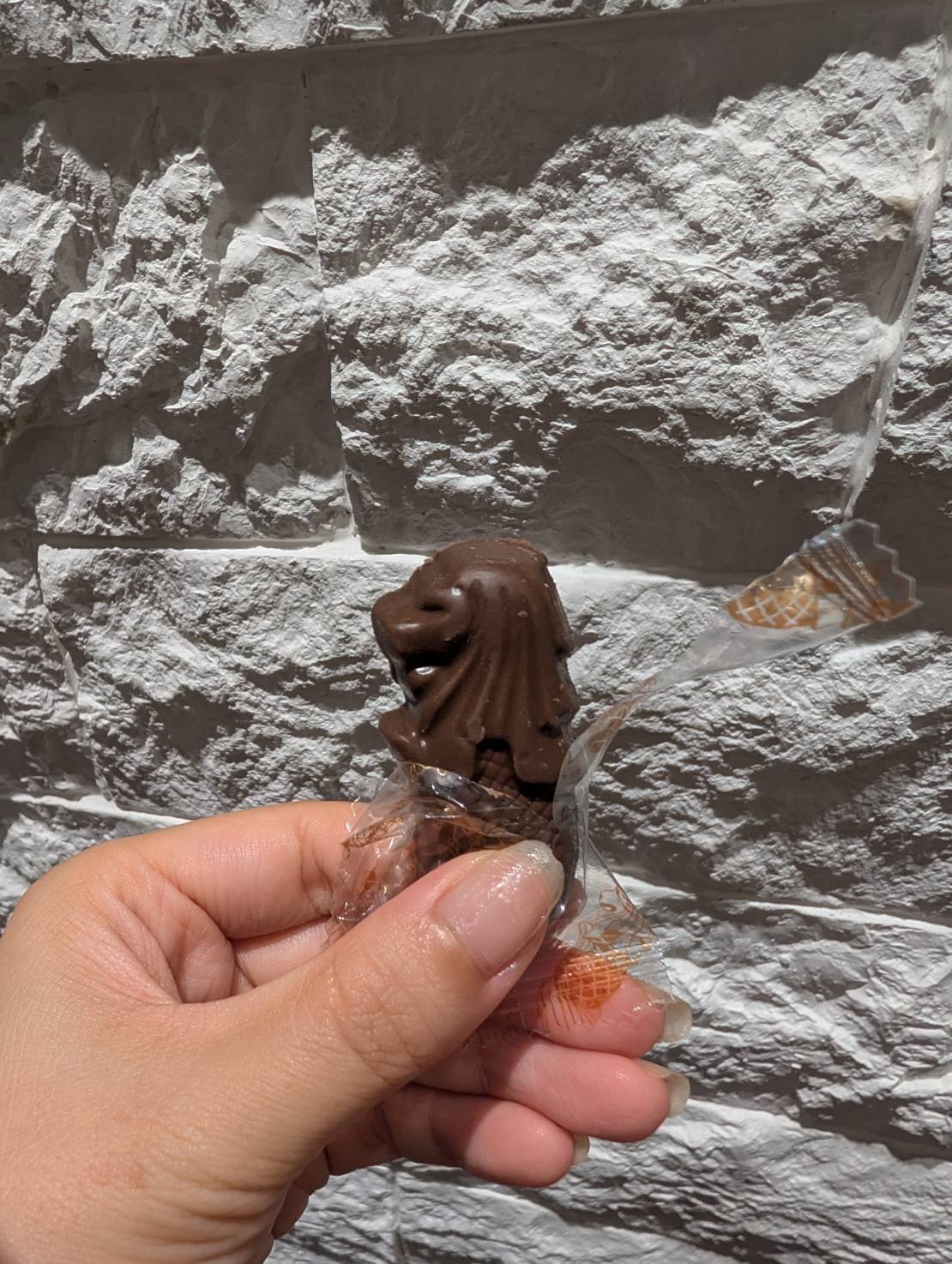 マーライオンのチョコレート