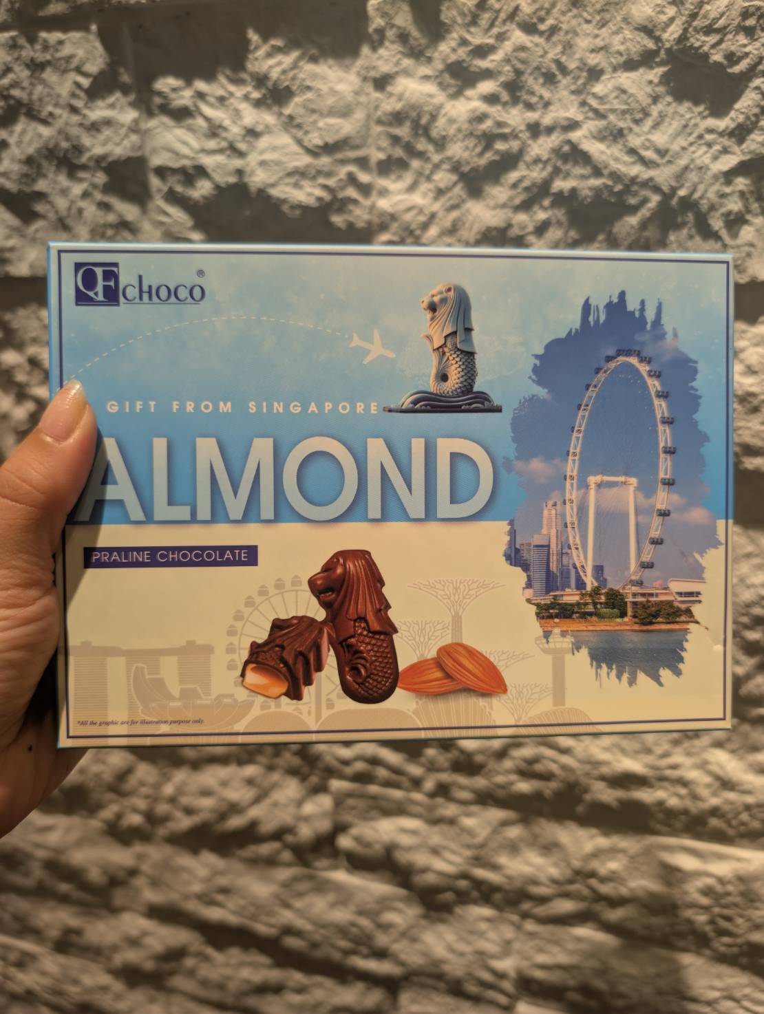 マーライオンのチョコレート