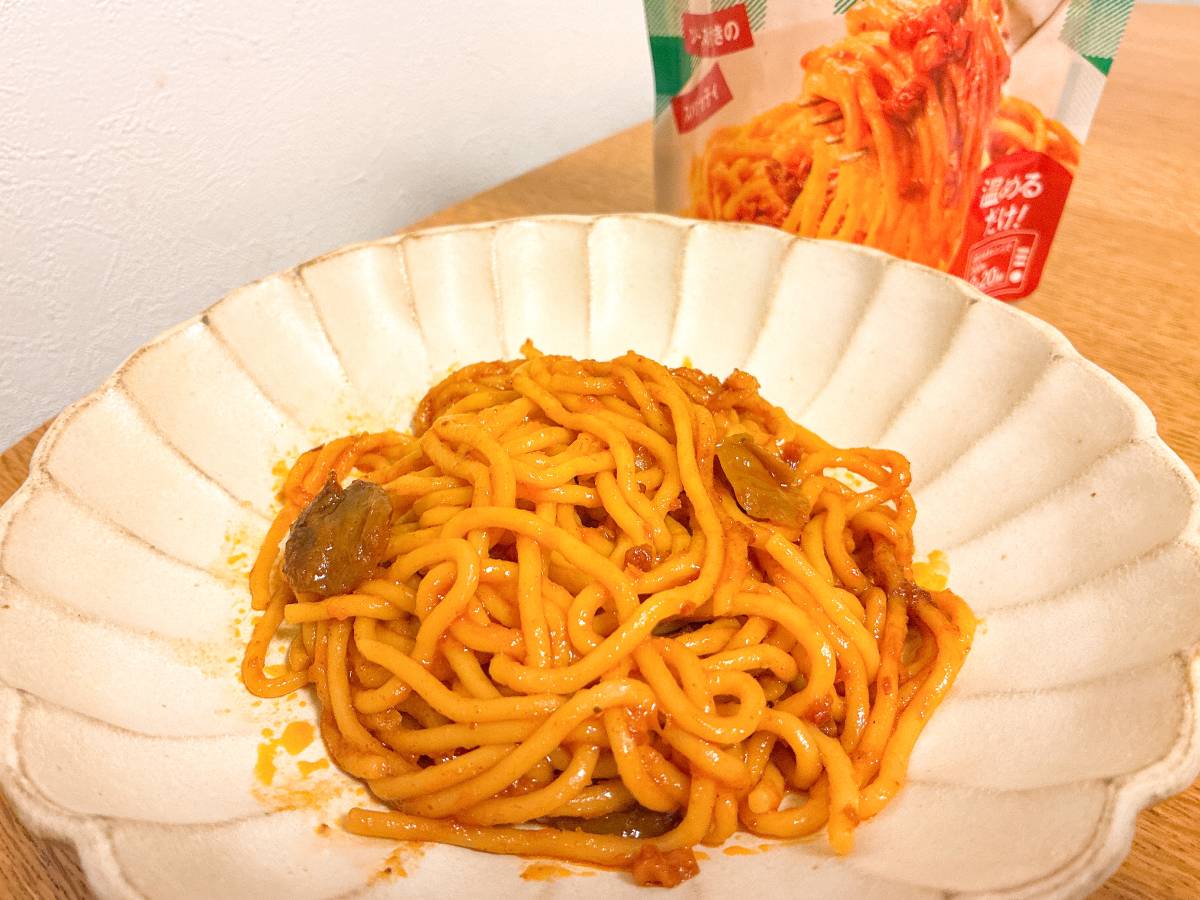 どこか懐かしいナポリタンだよ♪