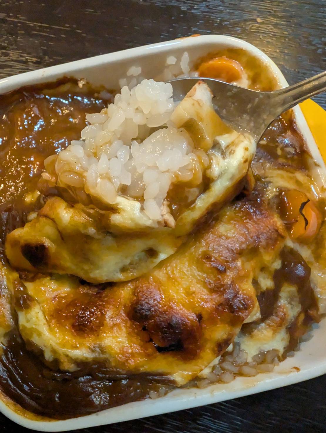 ナカキライスを使ったカレードリア