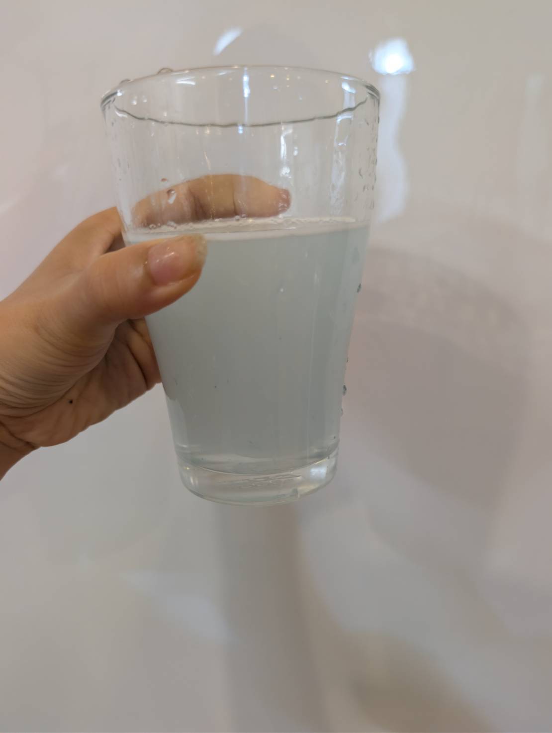 ピースクリン マウスピース洗浄剤を溶かした水