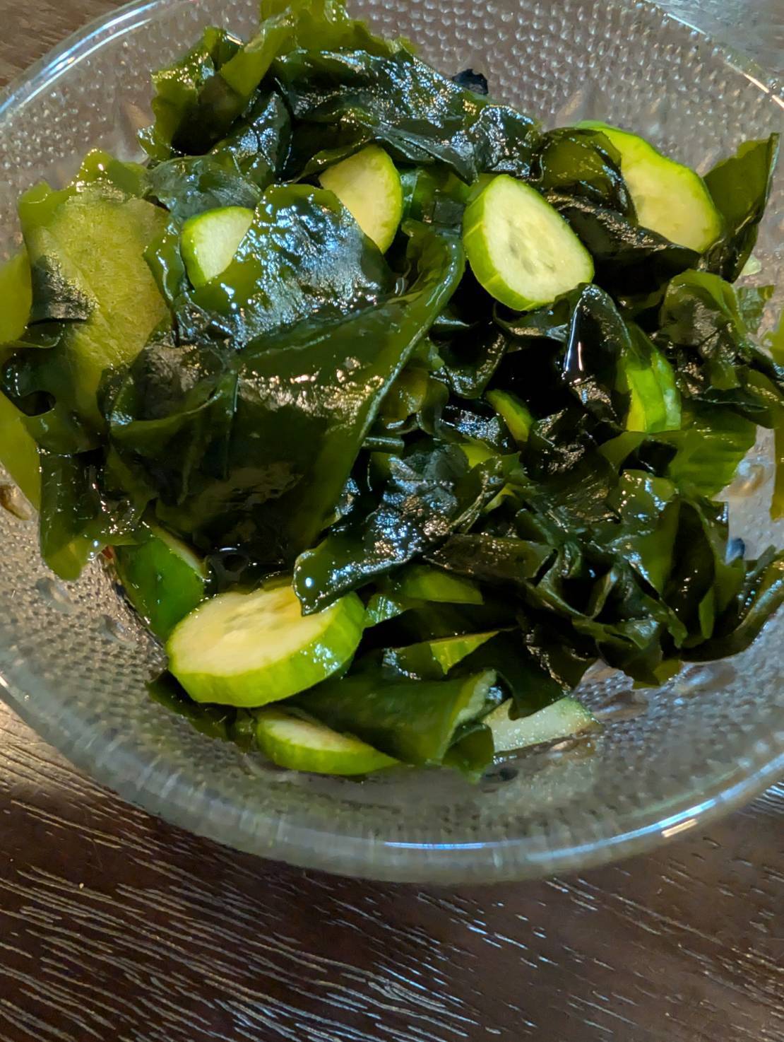 きゅうりと酢の物