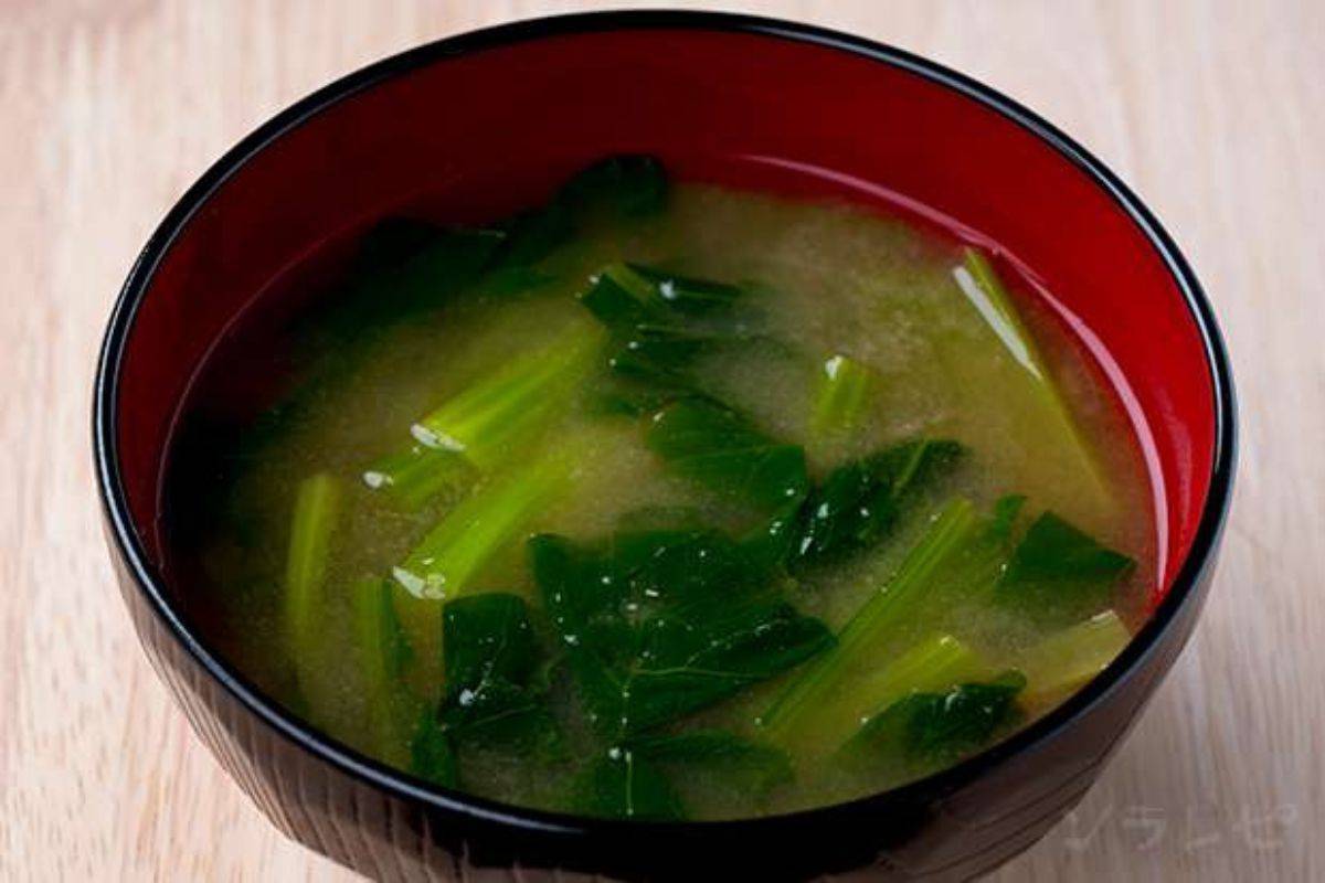 定番味噌汁シリーズ  小松菜の味噌汁