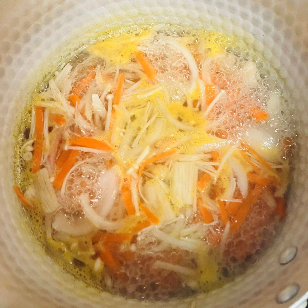 いちまさ公式の「具沢山豆乳スープ」のレシピ
