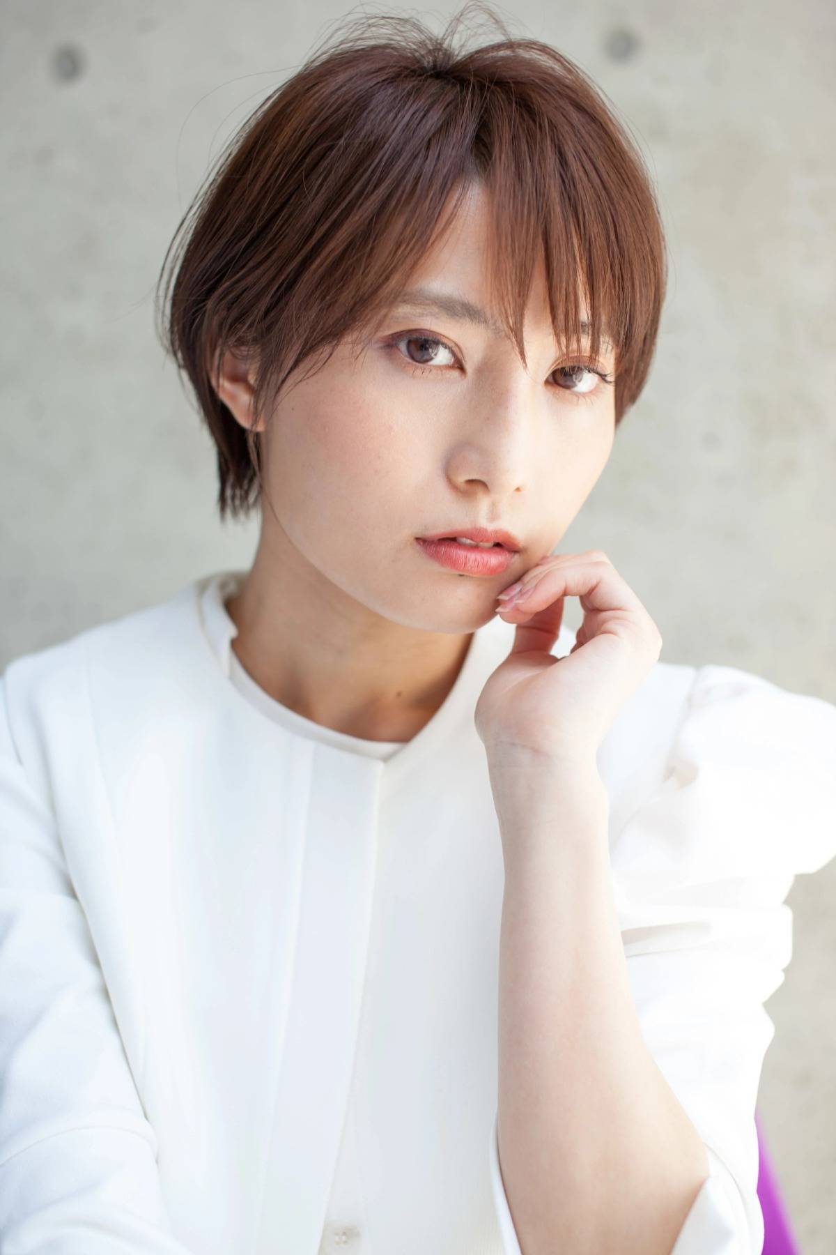 ナチュラルなきれいめショート