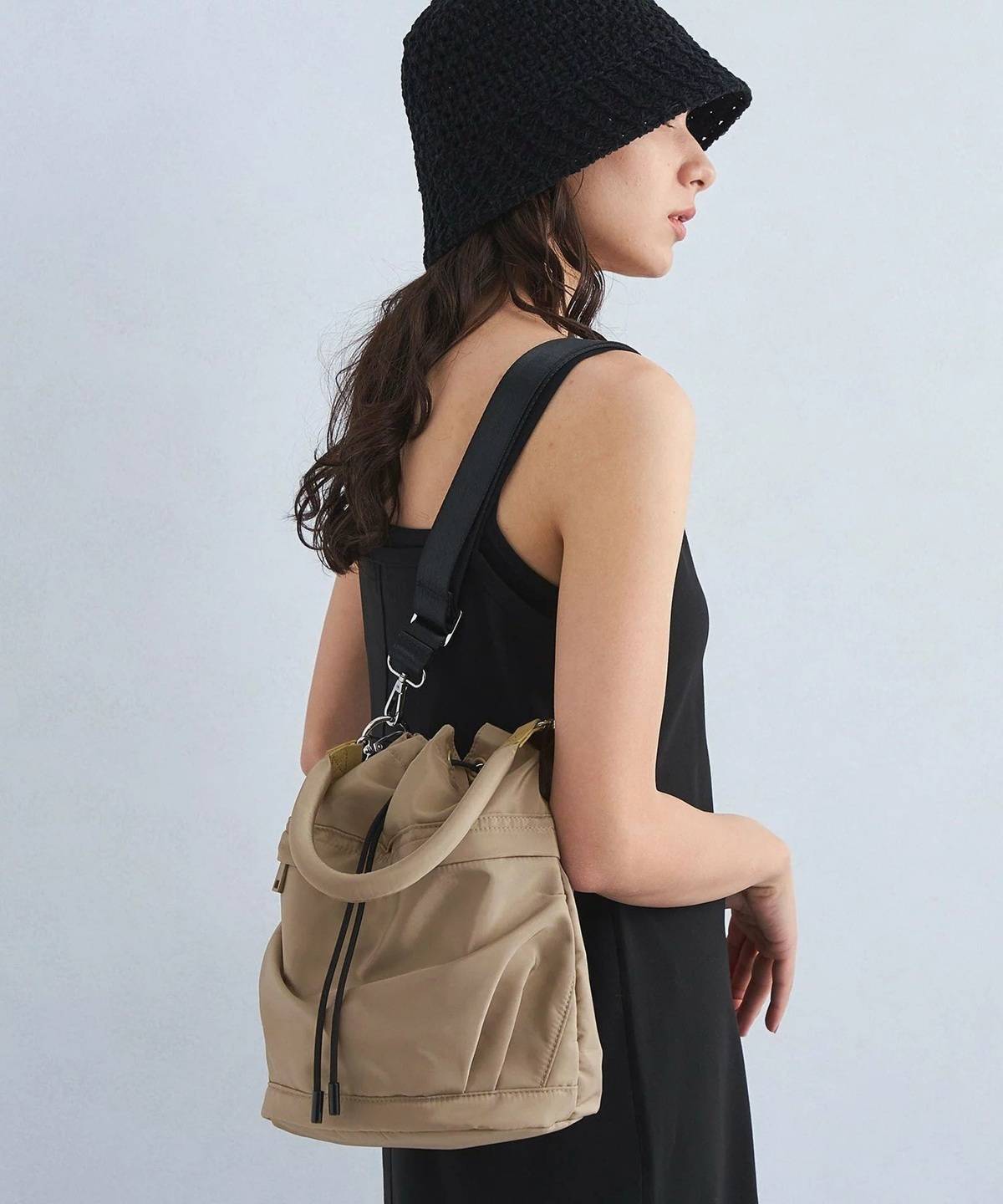UNITED ARROWS green label relaxing ハッスイ ポケットドロスト バッグ
