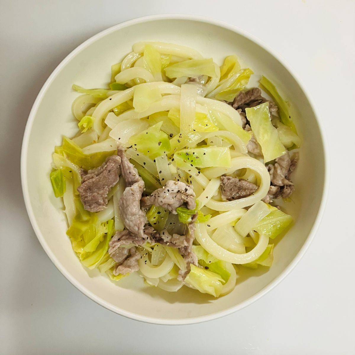 テーブルマーク公式の「焼かない焼きうどん(塩レモン味)」