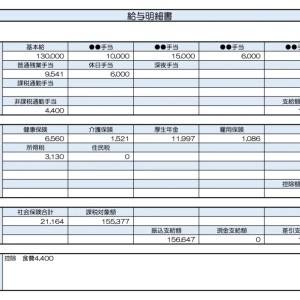 【リアル給与明細】45歳、調理師。今の仕事で不自由なく暮らせるでしょうか……？