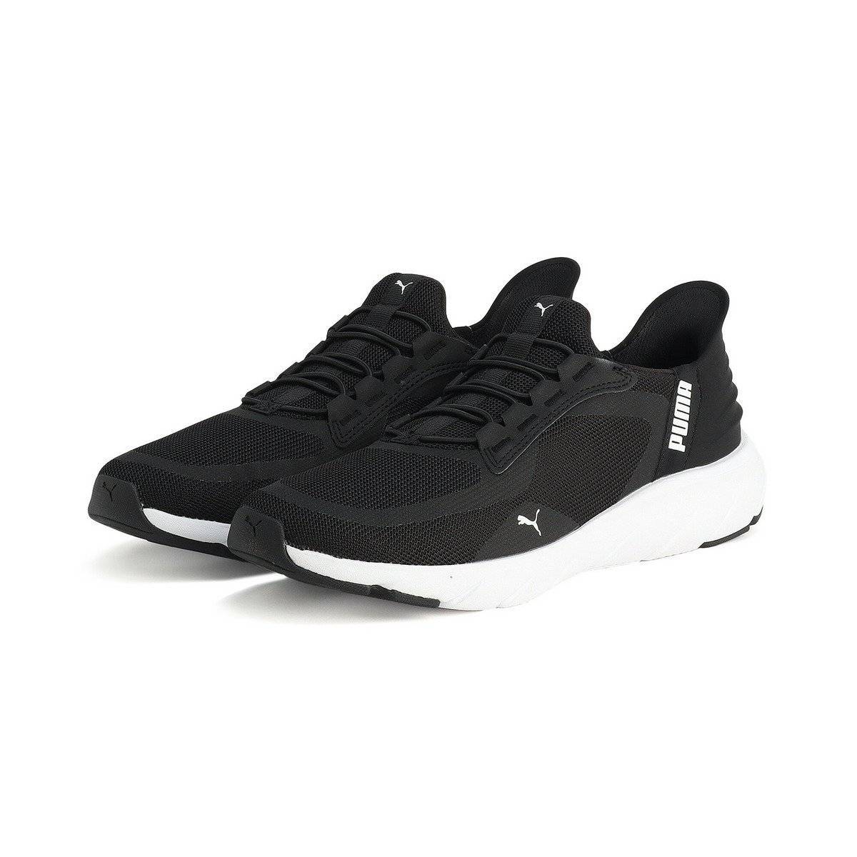 PUMA ユニセックス ソフトライド フレックスレース イーズイン ALT ワイド ランニングシューズ