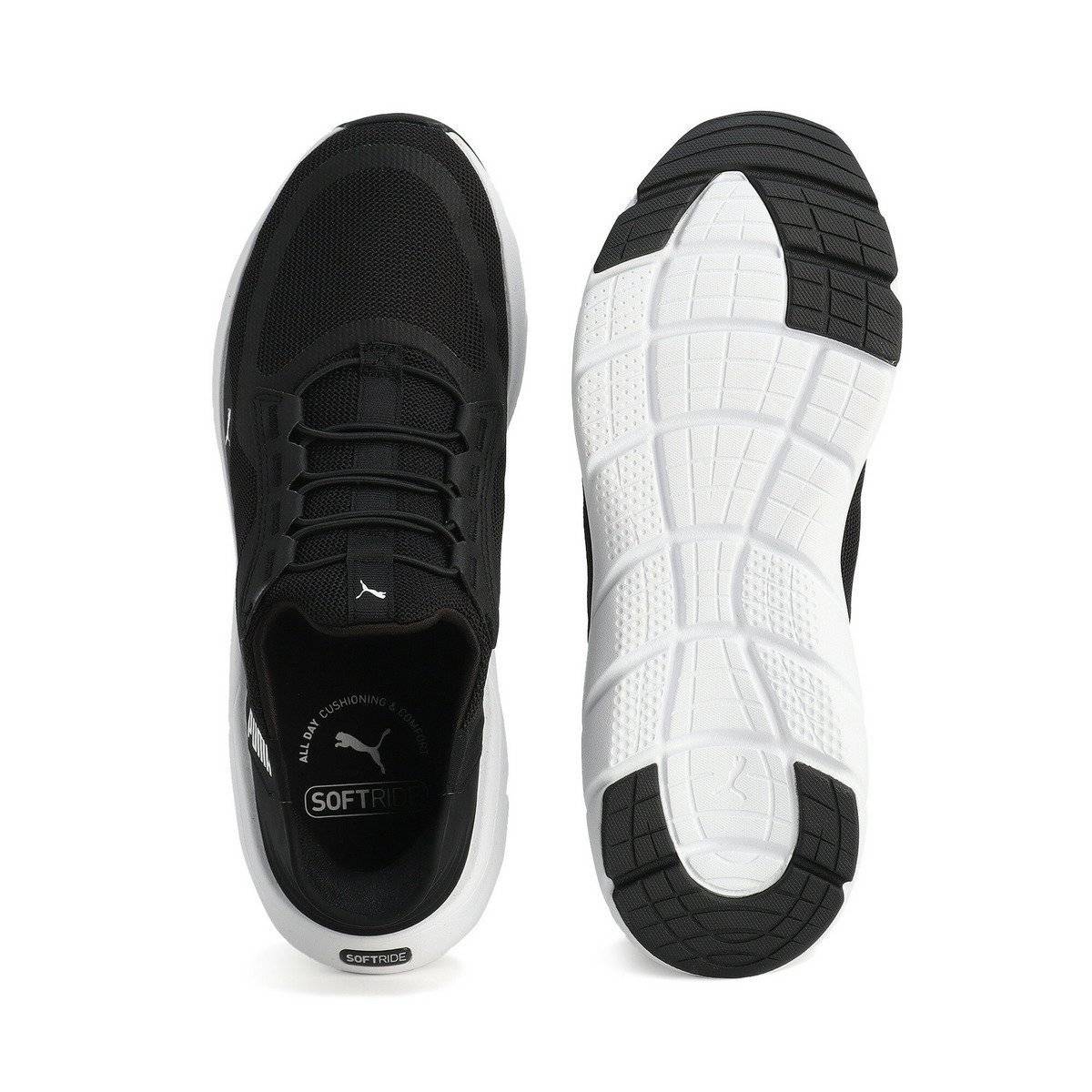 PUMA ユニセックス ソフトライド フレックスレース イーズイン ALT ワイド ランニングシューズ