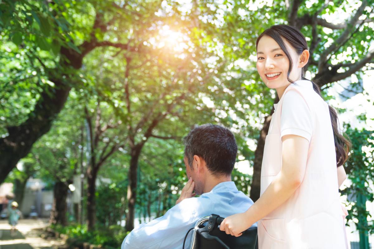 介護職の女性