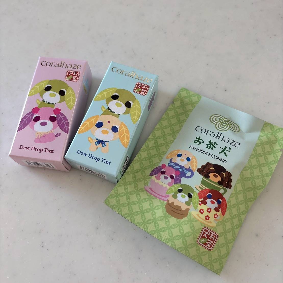 Coralhaze デュードロップティント お茶犬コラボ