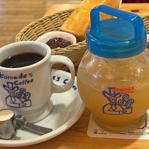 朝活に◎ドリンク1杯でトーストもついてくる【コメダ】のモーニング