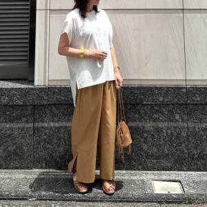 【2026年6月】50代はマネしてみて！センスいいワイドパンツコーデ5選