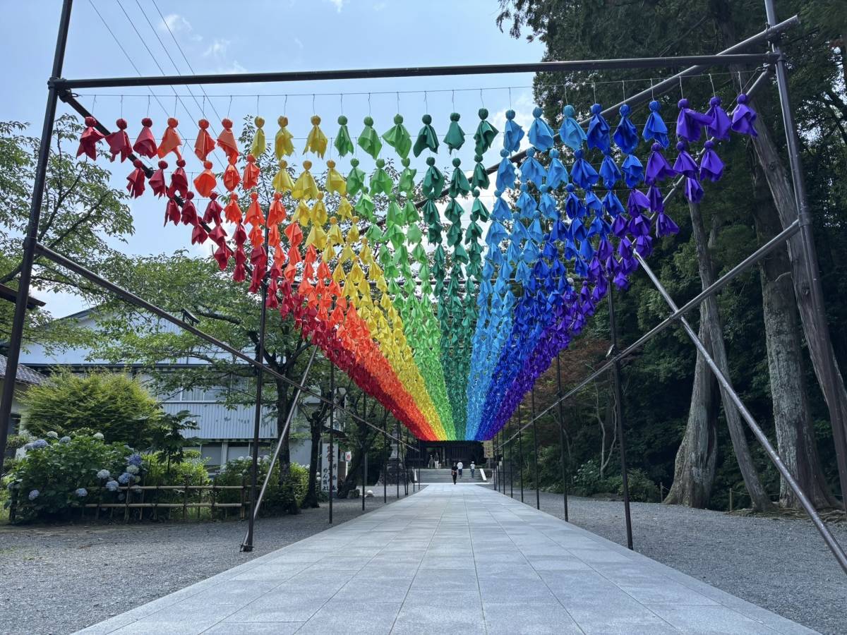 てるてる坊主　カラフル