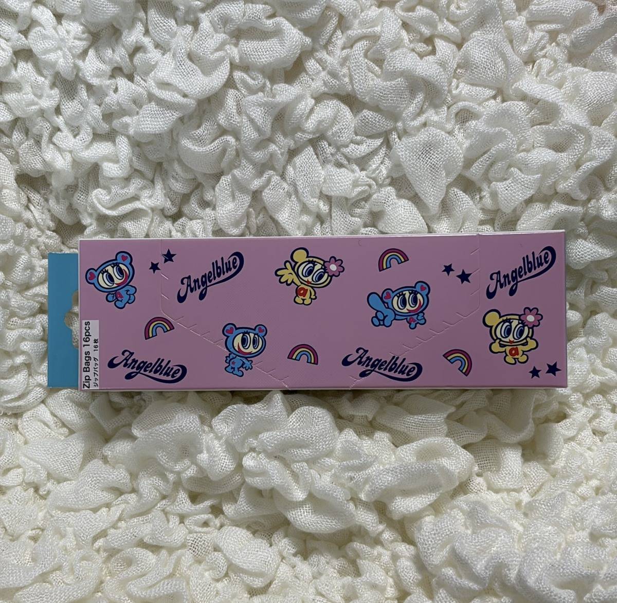 「ANGEL BLUE」のジップバッグ