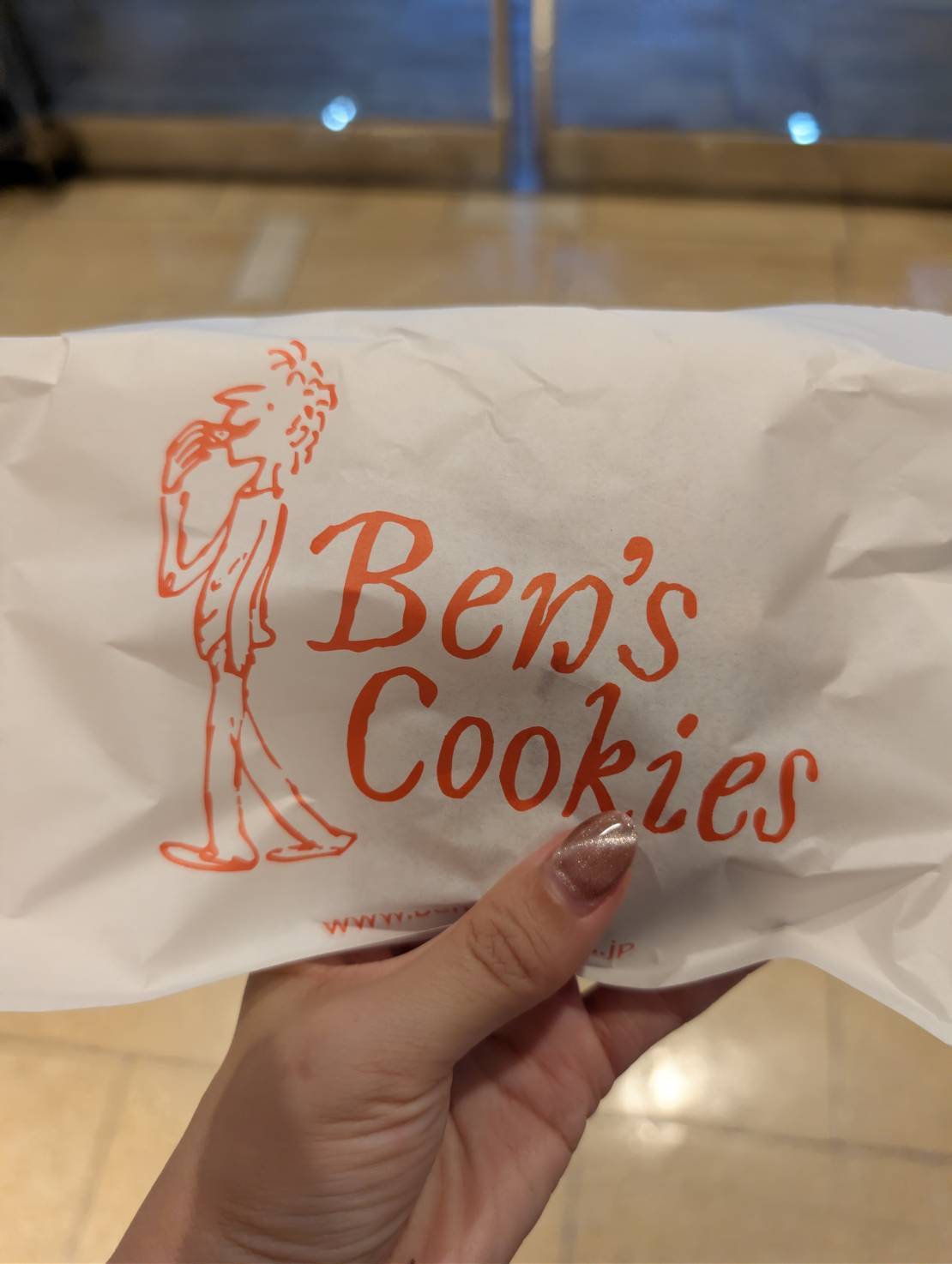 Ben's Cookiesの包み