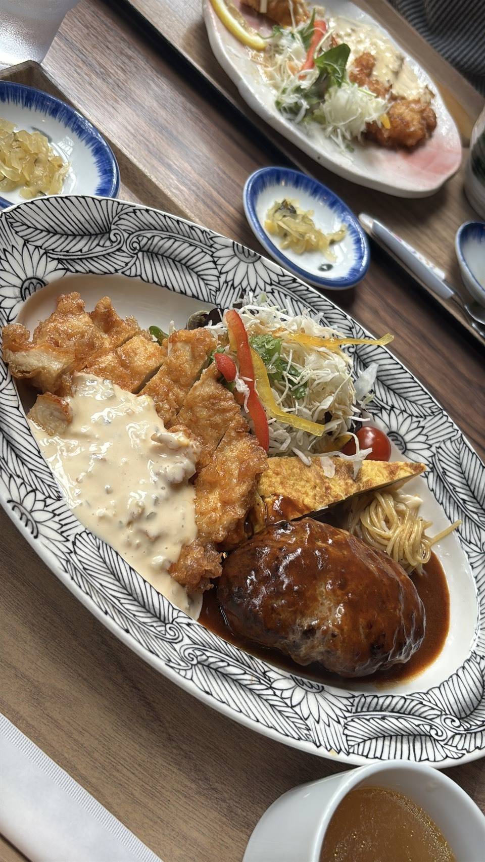青島屋レストランの料理