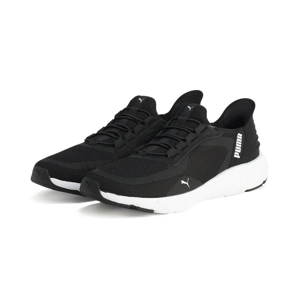 PUMA ユニセックス ソフトライド フレックスレース イーズイン ALT ワイド ランニングシューズ
