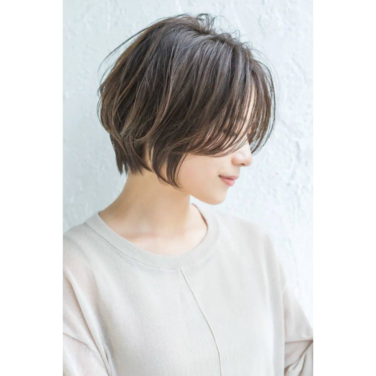 エアリーなパーマボブ