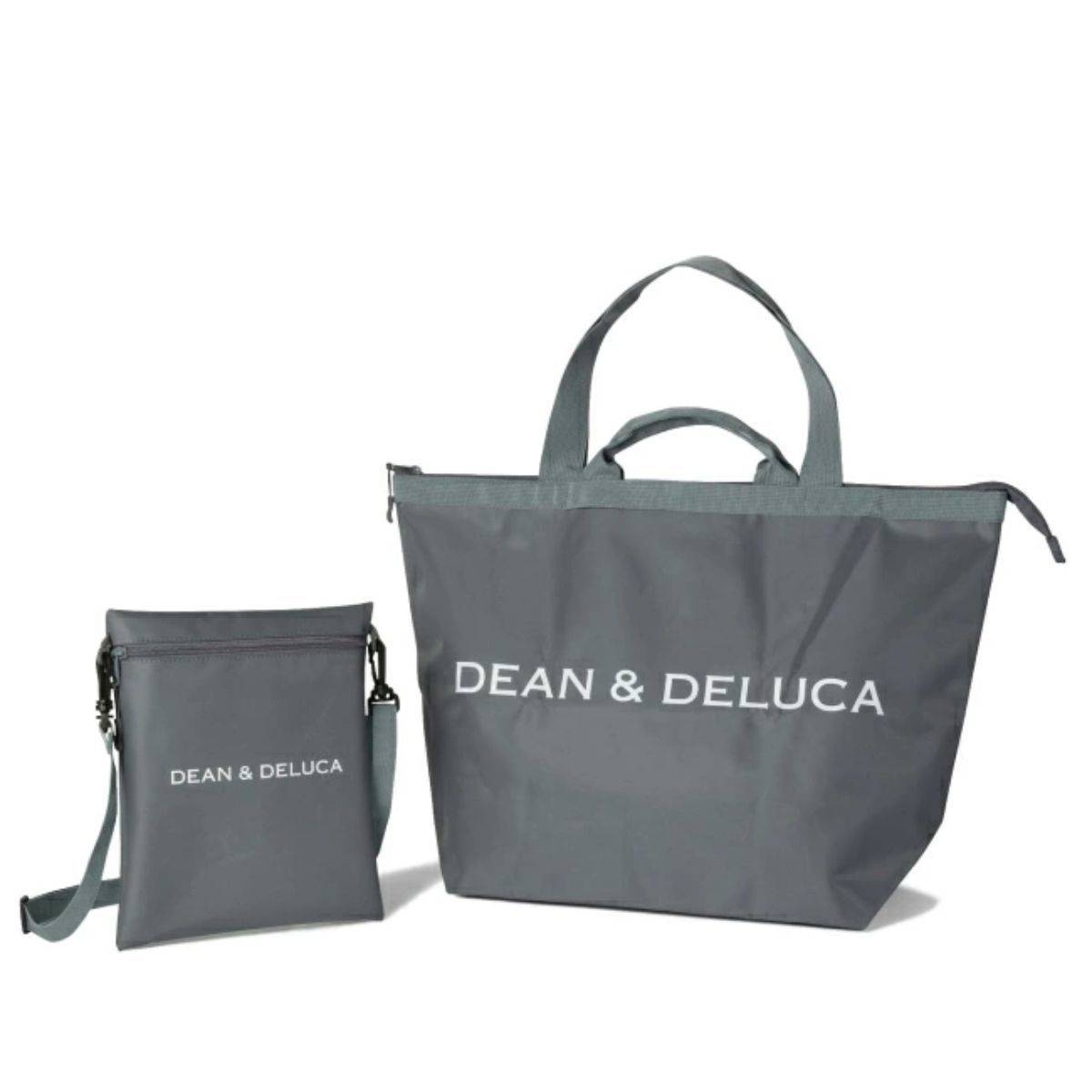DEAN & DELUCA トラベルバッグ チャコールグレー