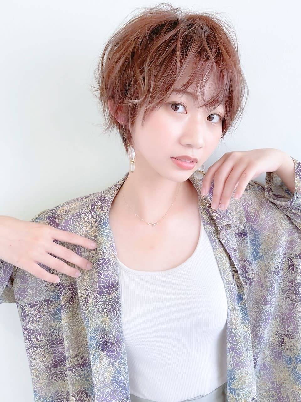 ほつれ感ニュアンスショート