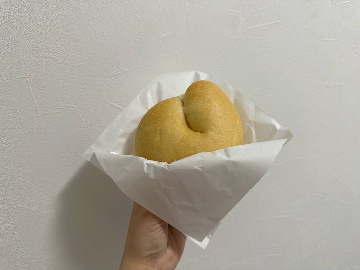 購入したプレーンベーグル