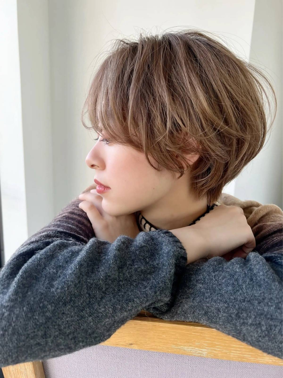 ひし形のゆるショート
