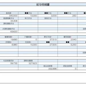 【リアル給与明細】企画職。転職せずに手取りを増やしたい。月5万円アップのために必要なことは？