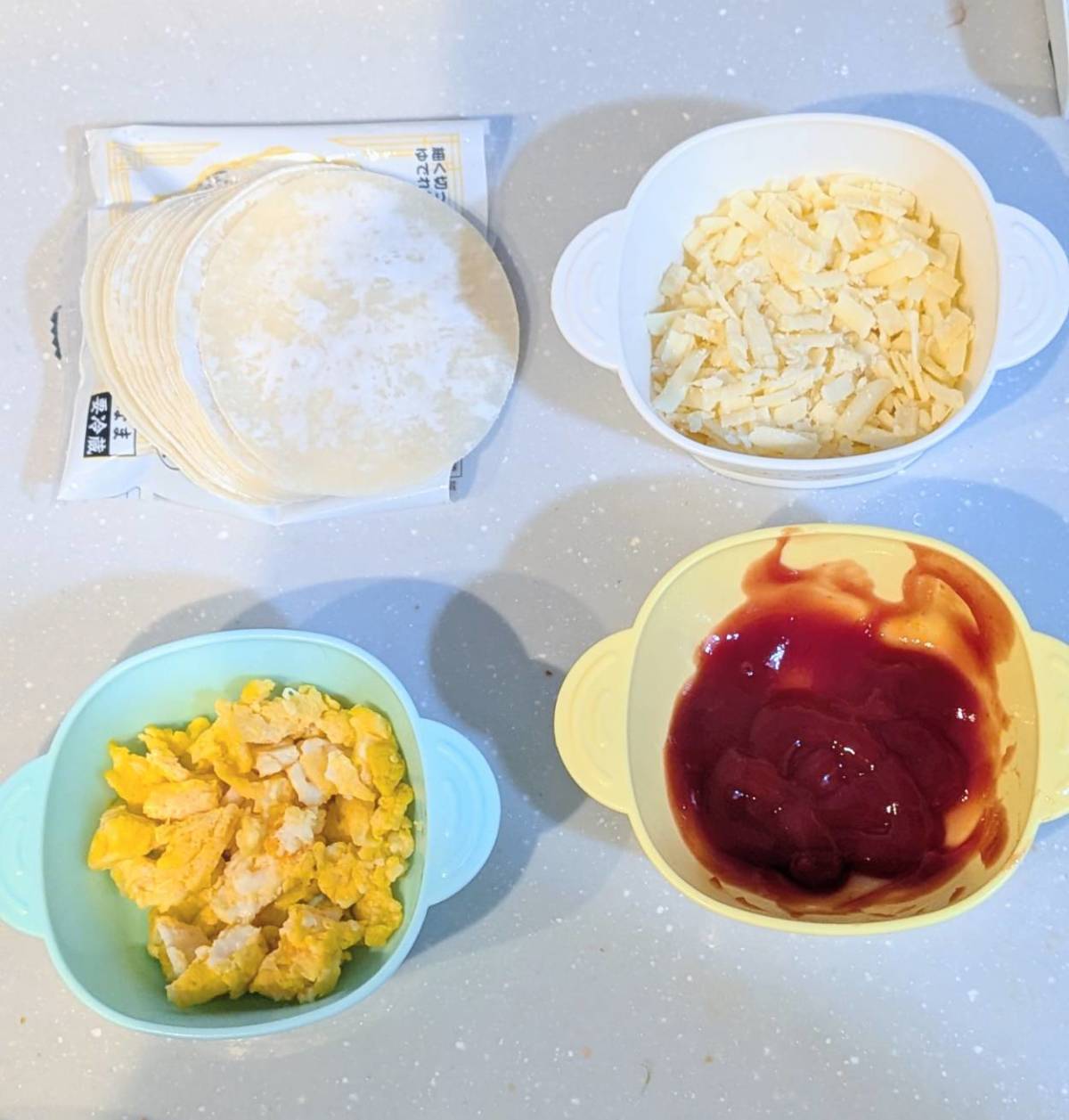 ピザの材料