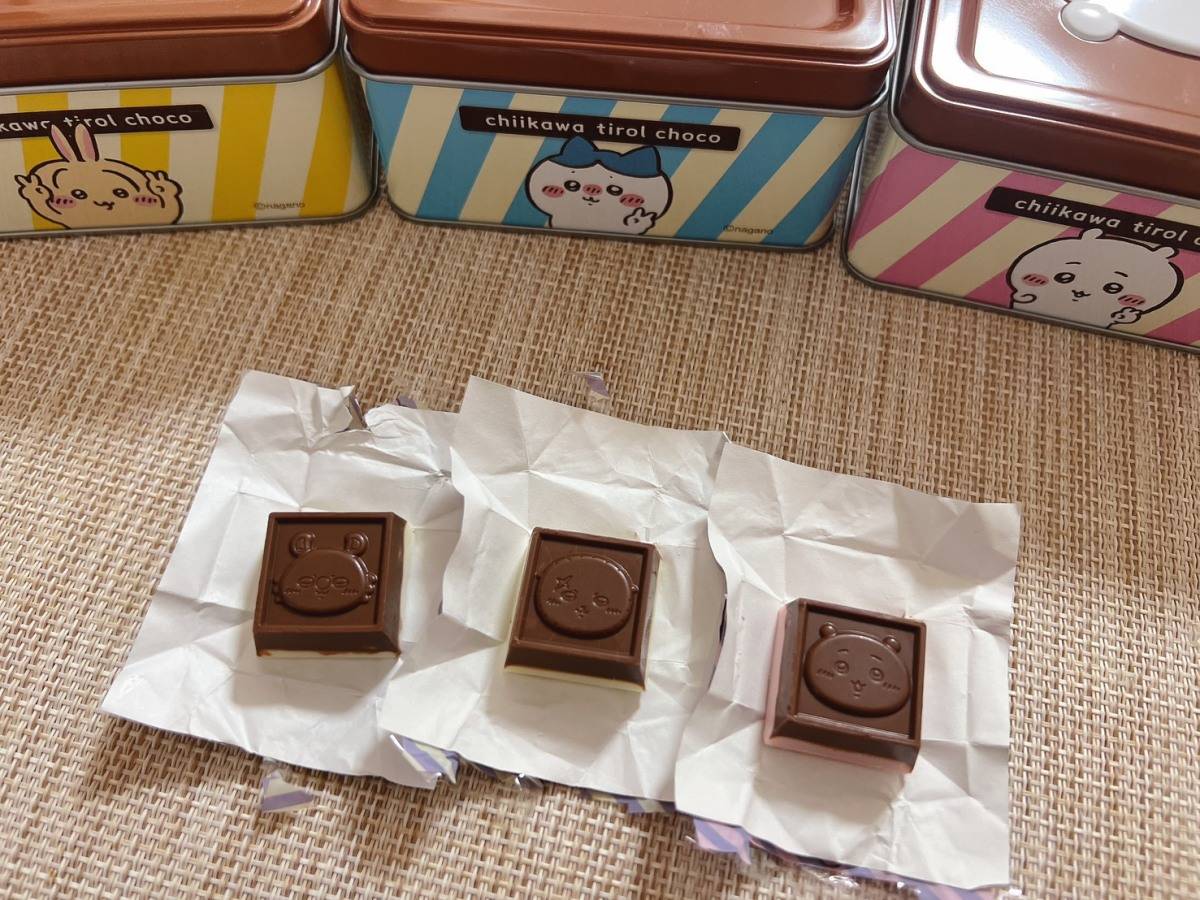ちいかわチロルチョコ缶