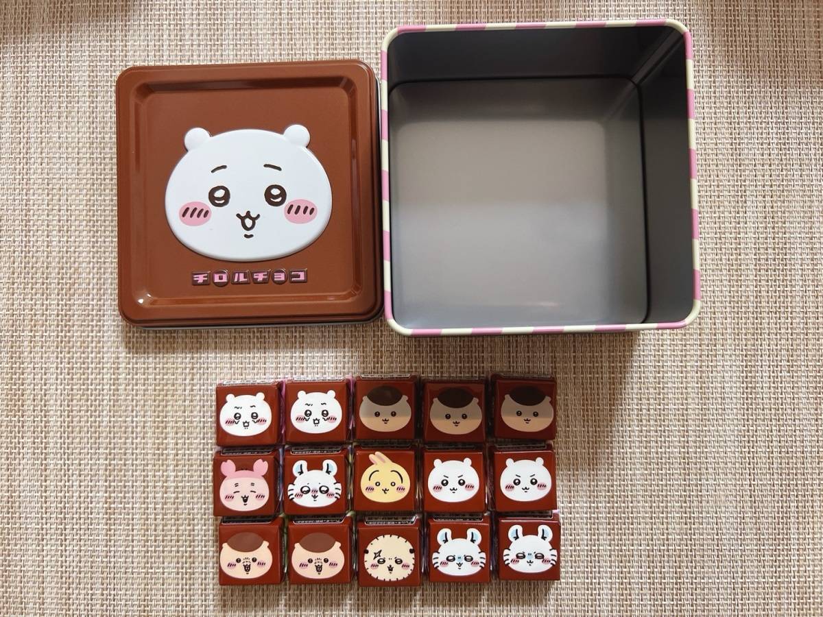 ちいかわチロルチョコ缶