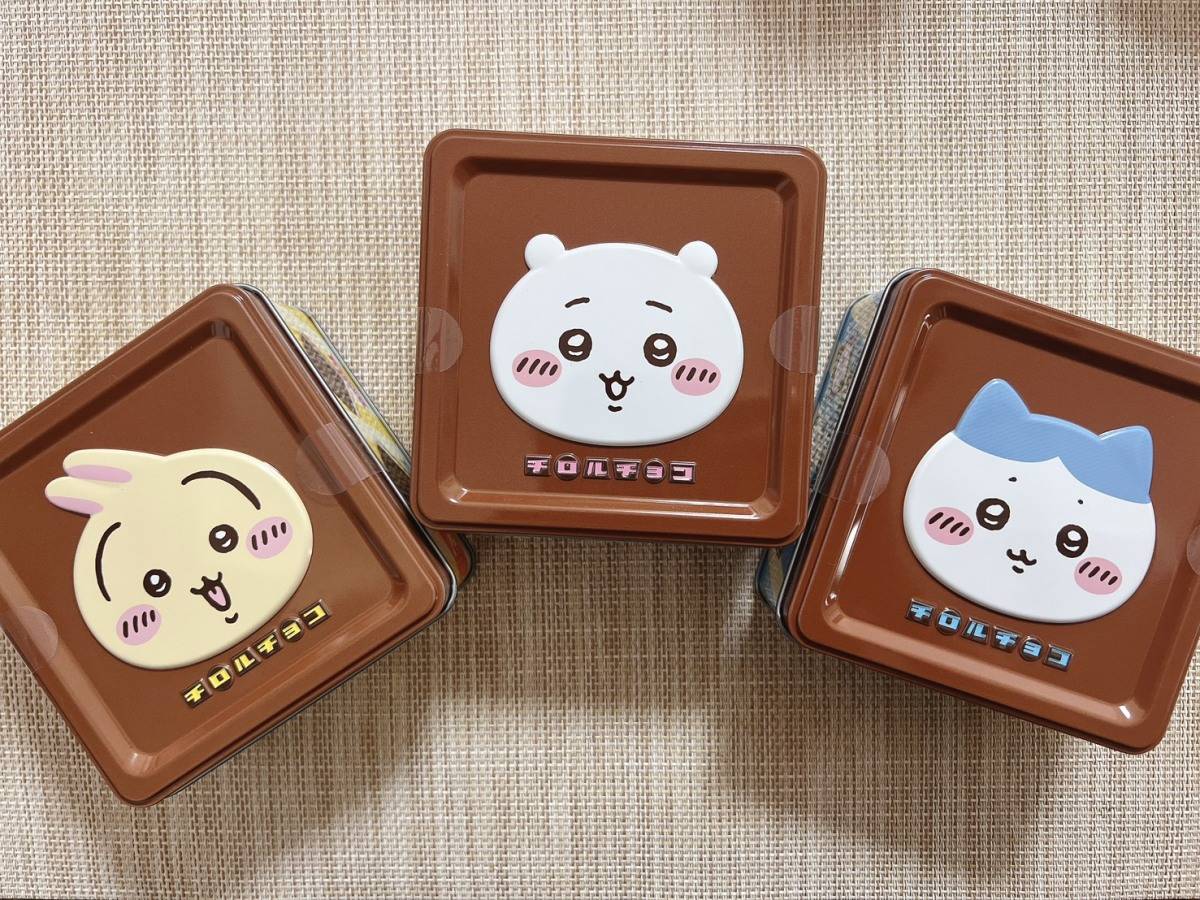 ちいかわチロルチョコ缶