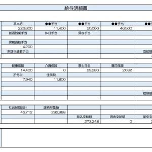 【リアル給与明細】窓口業務。退職金が出ない会社は転職すべき……？