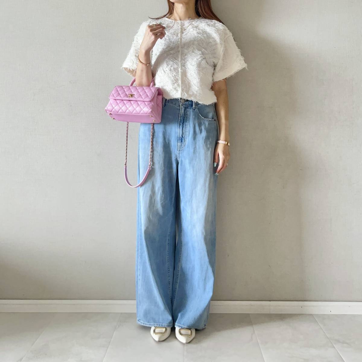 AZUL BY MOUSSY リラックスワイドデニムコーデ